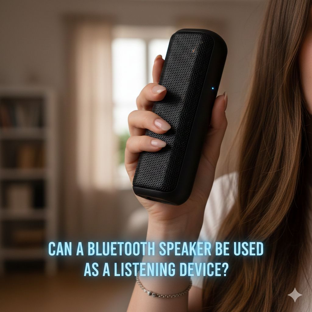 Can a Bluetooth Speaker Be Used As a Listening Device